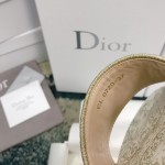 DIOR DWAY SLIDE Dior Around the World Stella Embroidered Cotton with Gold-Tone Metallic Thread