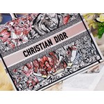 DIOR LARGE BOOK TOTE Multicolor La Force Embroidery