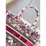 DIOR MEDIUM BOOK TOTE Multicolor Butterfly Embroidery