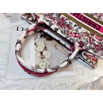 DIOR MEDIUM BOOK TOTE Multicolor Butterfly Embroidery