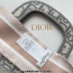 DIOR 30 MONTAIGNE MITZAH SCARF Rose Des Vents and White Silk Twill